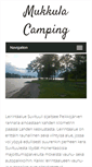 Mobile Screenshot of mukkulacamping.fi